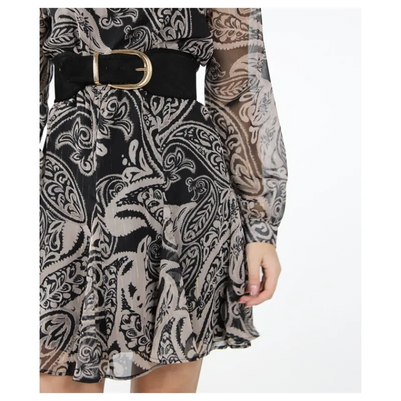 ABITO CORTO FANTASIA  JACQUARD HOZONE- Vestiti E Tute