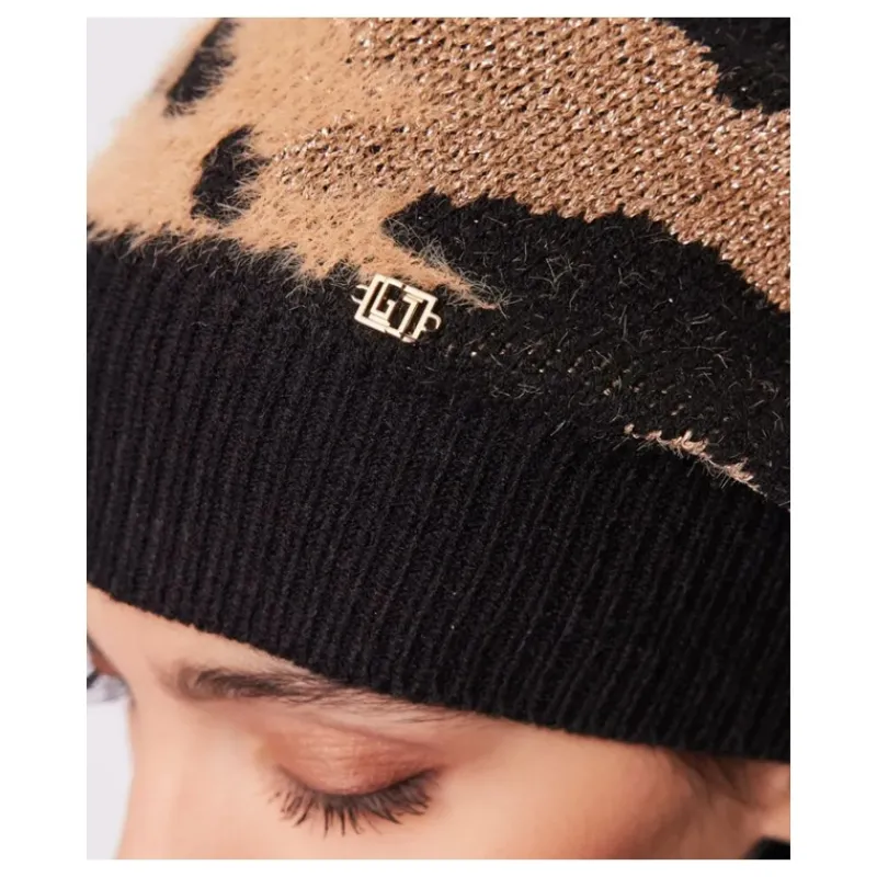 BERRETTO BEANIE ANIMALIER JACQUARD GAUDI'- Accessori