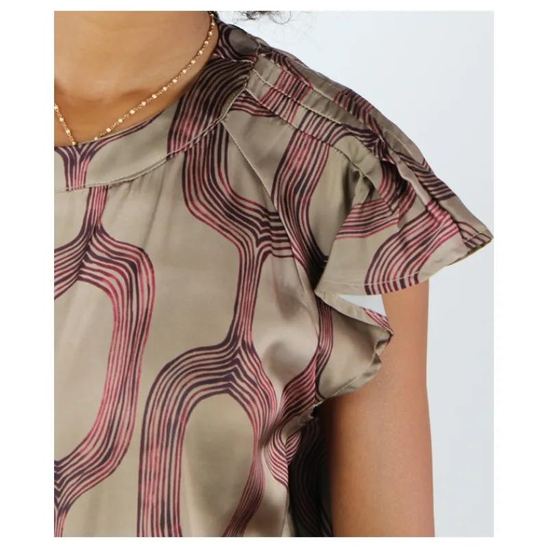 BLUSA FANTASIA ORO HOZONE- Camicie E Bluse
