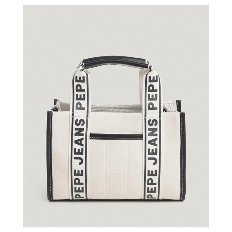 BORSA A TRACOLLA CON DETTAGLI IN SIMILPELLE PEPE JEANS- Accessori