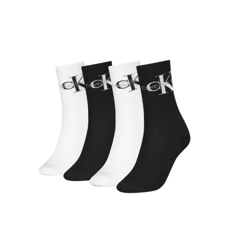 CALZINI CON LOGO IN CONFEZIONE REGALO DA 4 CALVIN KLEIN- Accessori