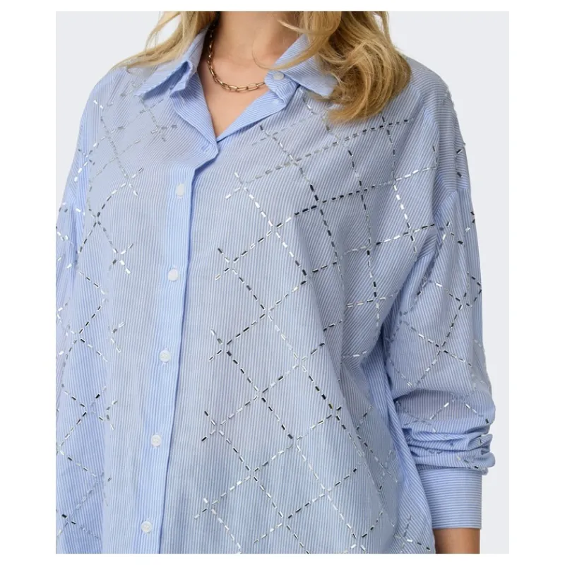 camicia_con_strass_only_2.webp CAMICIA CON STRASS ONLY- Camicie E Bluse