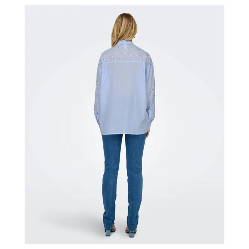 camicia_con_strass_only_3.webp CAMICIA CON STRASS ONLY- Camicie E Bluse