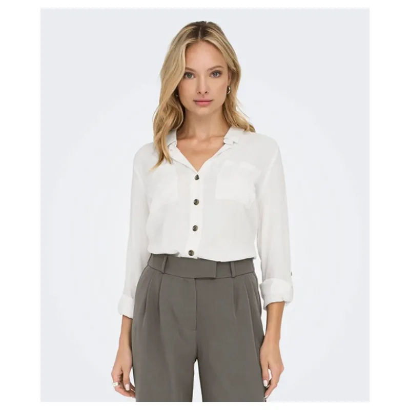 CAMICIA IN VISCOSA ONLY- Camicie E Bluse