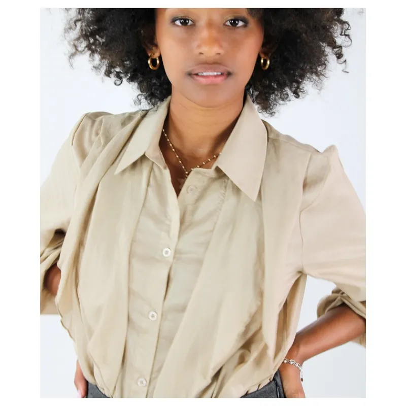 CAMICIA ROUGE HOZONE- Camicie E Bluse