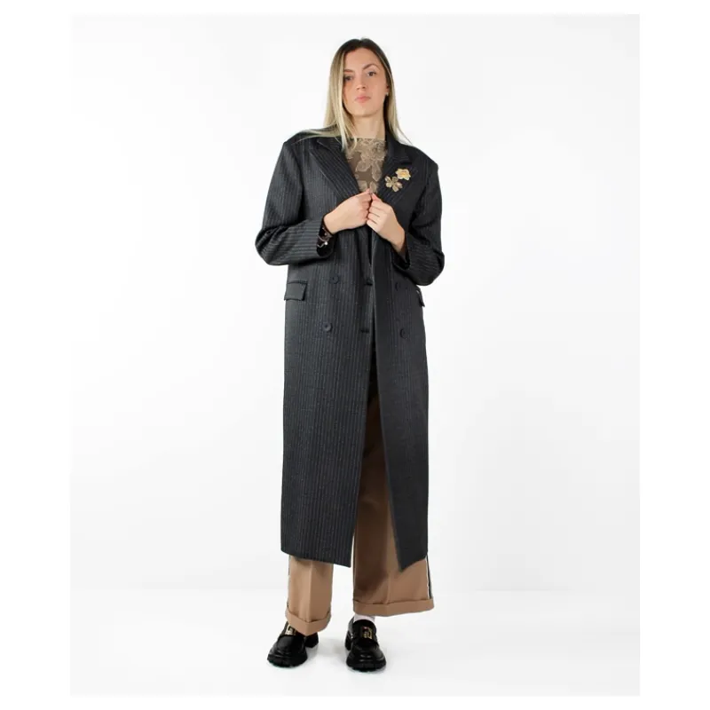 CAPPOTTO GESSATO LUREX HOZONE- Capi Spalla