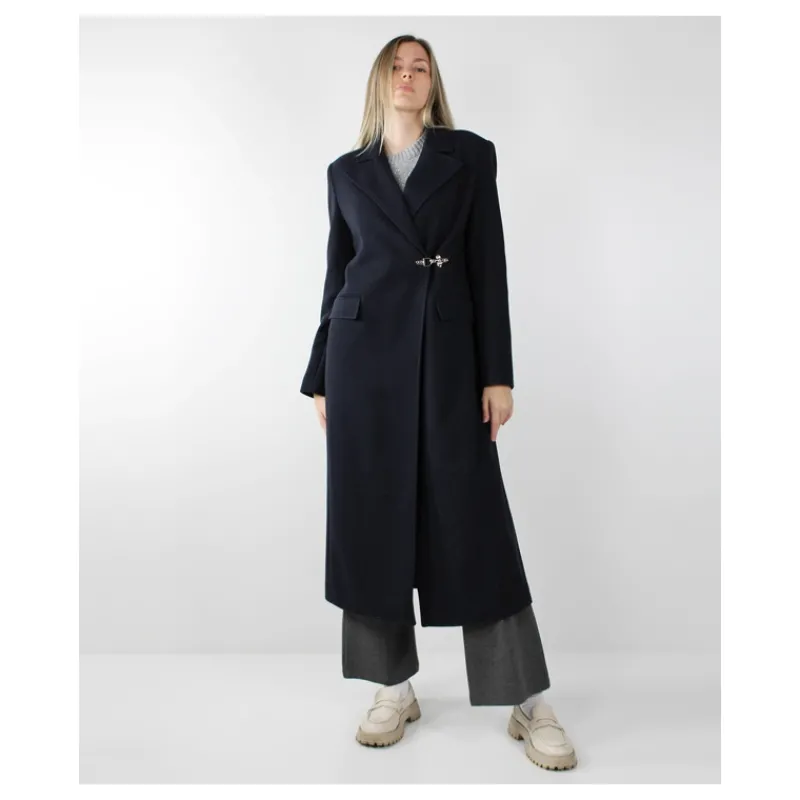 CAPPOTTO LUNGO CON GANCIO HOZONE- Capi Spalla