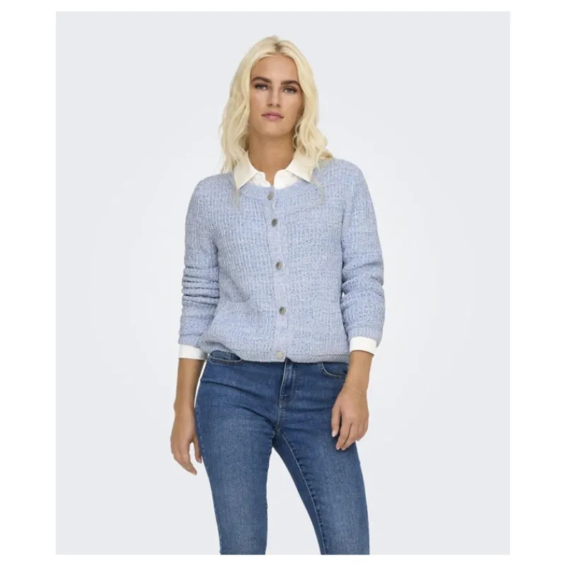 CARDIGAN CON CHIUSURA BOTTONI ONLY- Maglieria