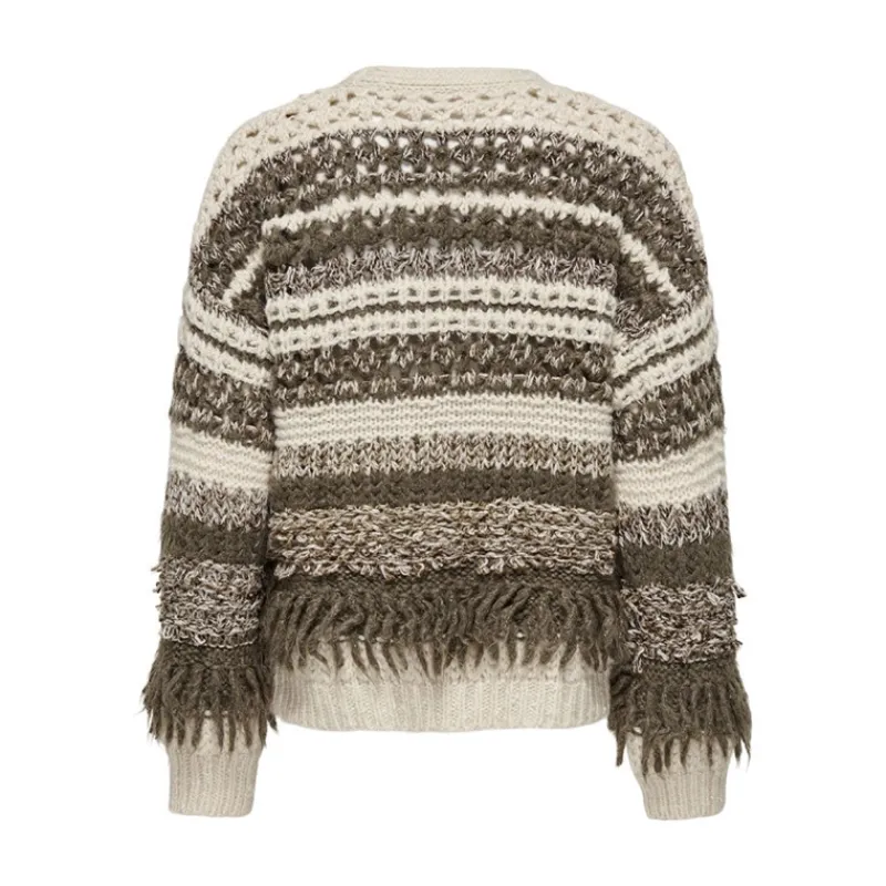 CARDIGAN CON VOLANT ONLY- Maglieria