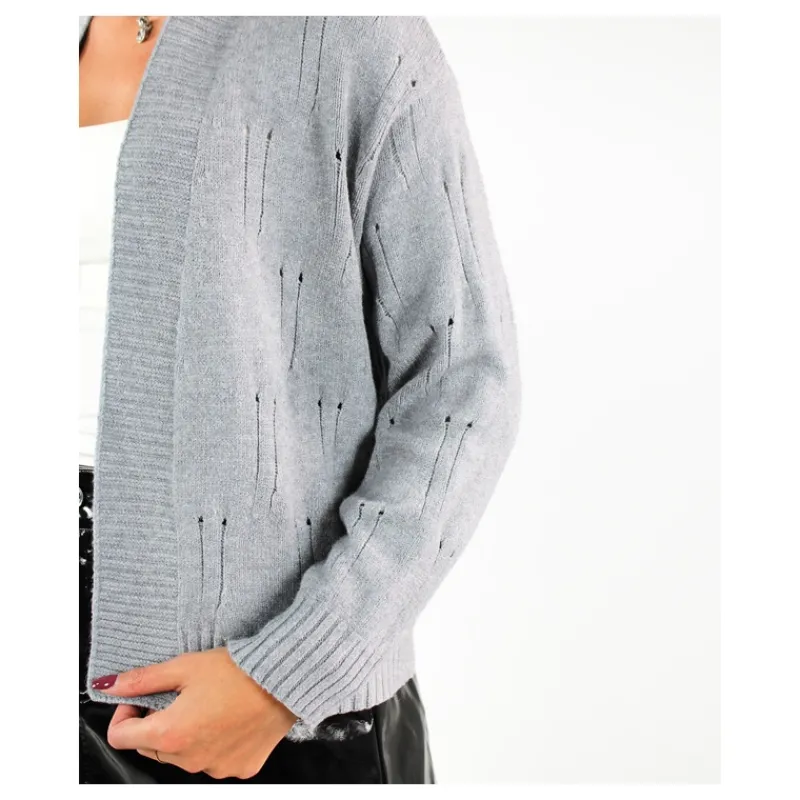 CARDIGAN TRAFORATO HOZONE- Maglieria