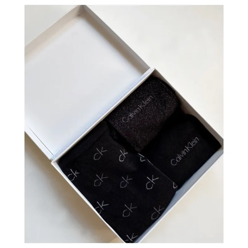 COFANETTO REGALO 3 CALZE CALVIN KLEIN- Accessori