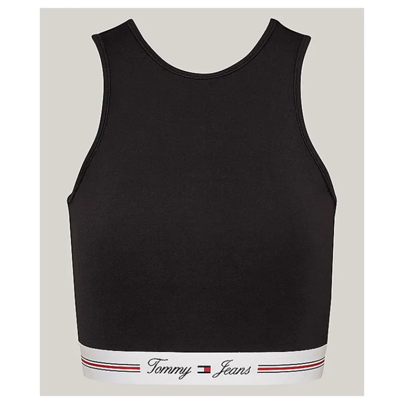 CROP TOP CON DETTAGLIO CUT OUT SUL RETRO TOMMY JEANS- T-shirt & Top