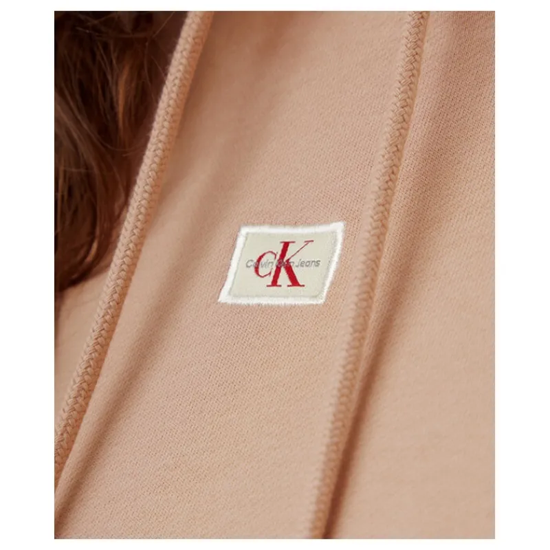 FELPA CON CAPPUCCIO CALVIN KLEIN JEANS- Felpe