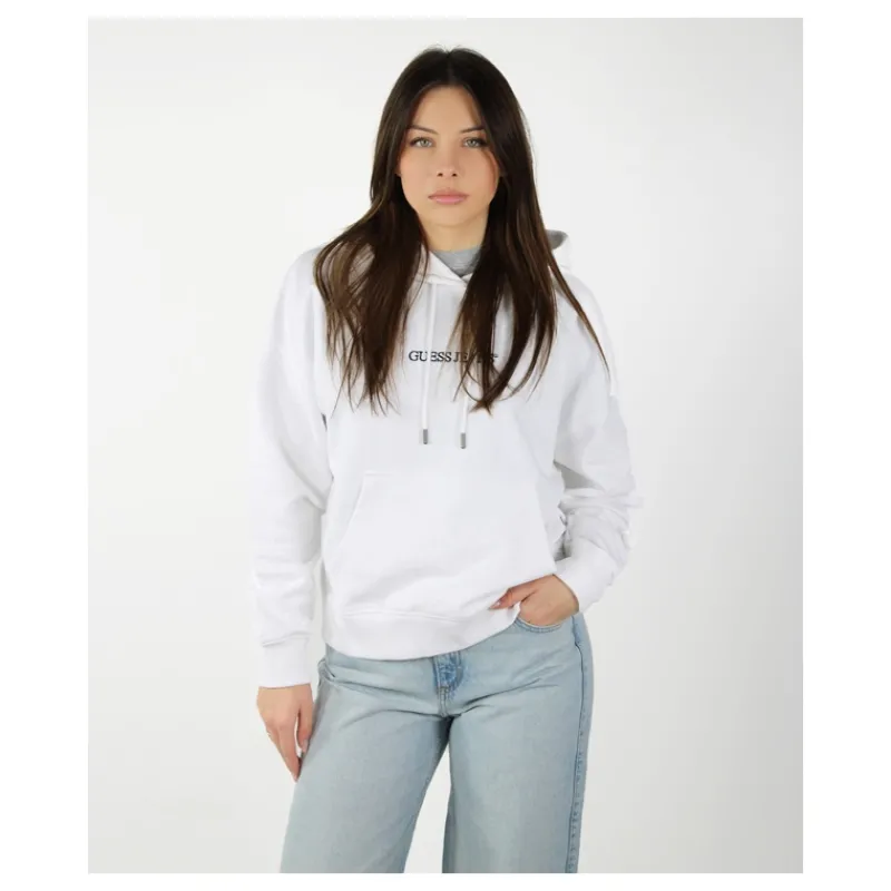 FELPA CON CAPPUCCIO GUESS- Felpe