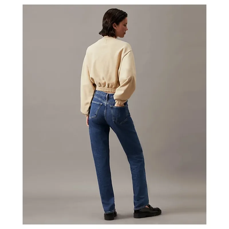 FELPA CON ELASTICO CORTA CALVIN KLEIN JEANS- Felpe