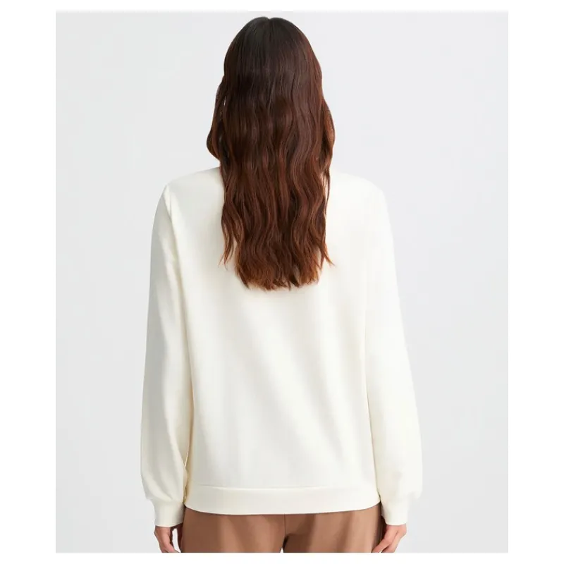 FELPA CON LOGO ANIMALIER E STRASS LIU°JO- Felpe