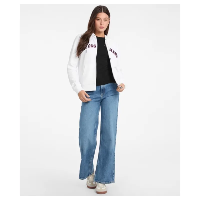 FELPA CON ZIP GUESS- Felpe