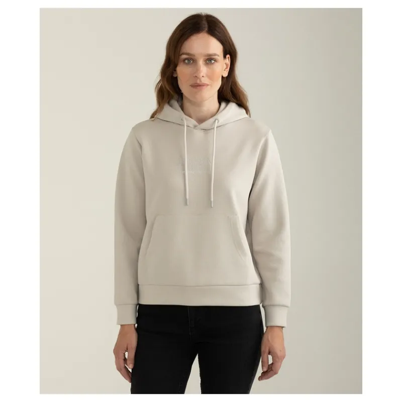 FELPA IN INTERLOCK CON CAPPUCCIO FREDMELLO- Felpe