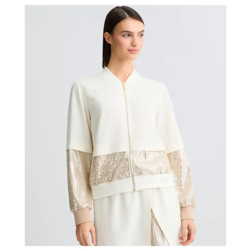 GIACCA CON PAILLETTES LIU°JO- Capi Spalla