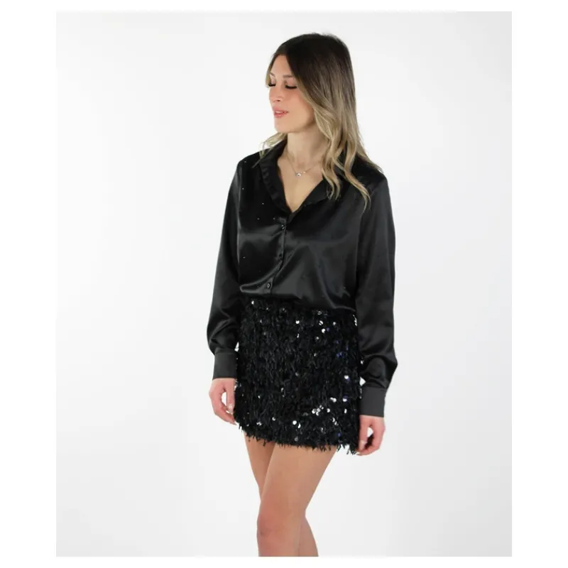 GONNA SHORTS CON PAILLETTES HOZONE- Shorts | Gonne