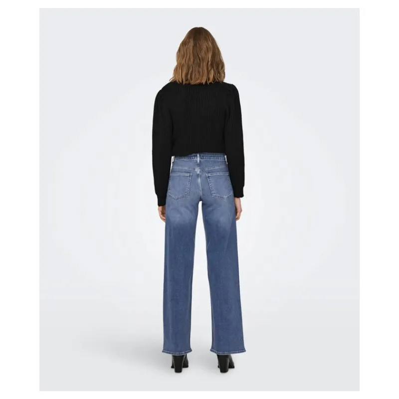 JEANS A GAMBA AMPIA ONLY- Jeans