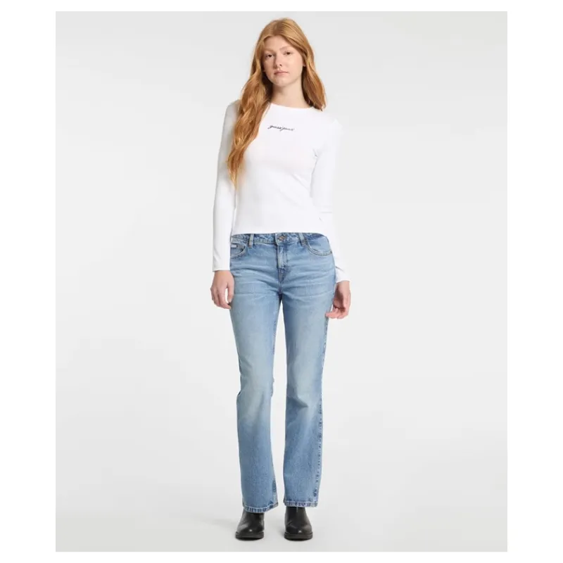 JEANS BOOTCUT IN DENIM STRETCH GUESS- Jeans