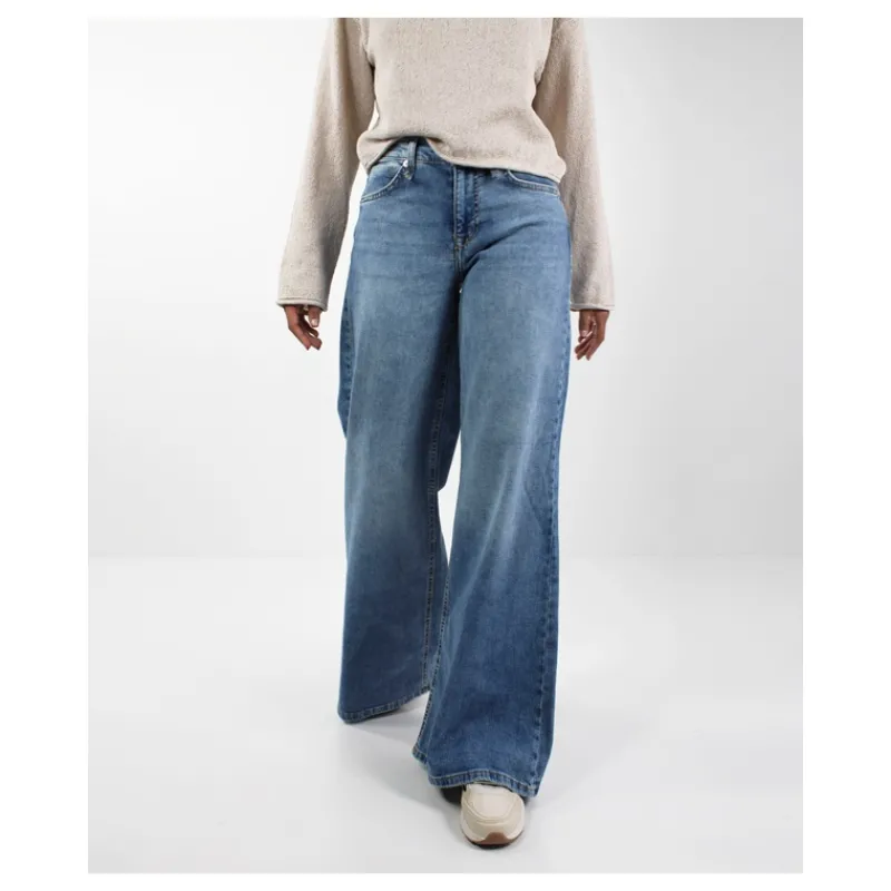 JEANS WIDE LEG FIT COMFORT ONLY- Jeans