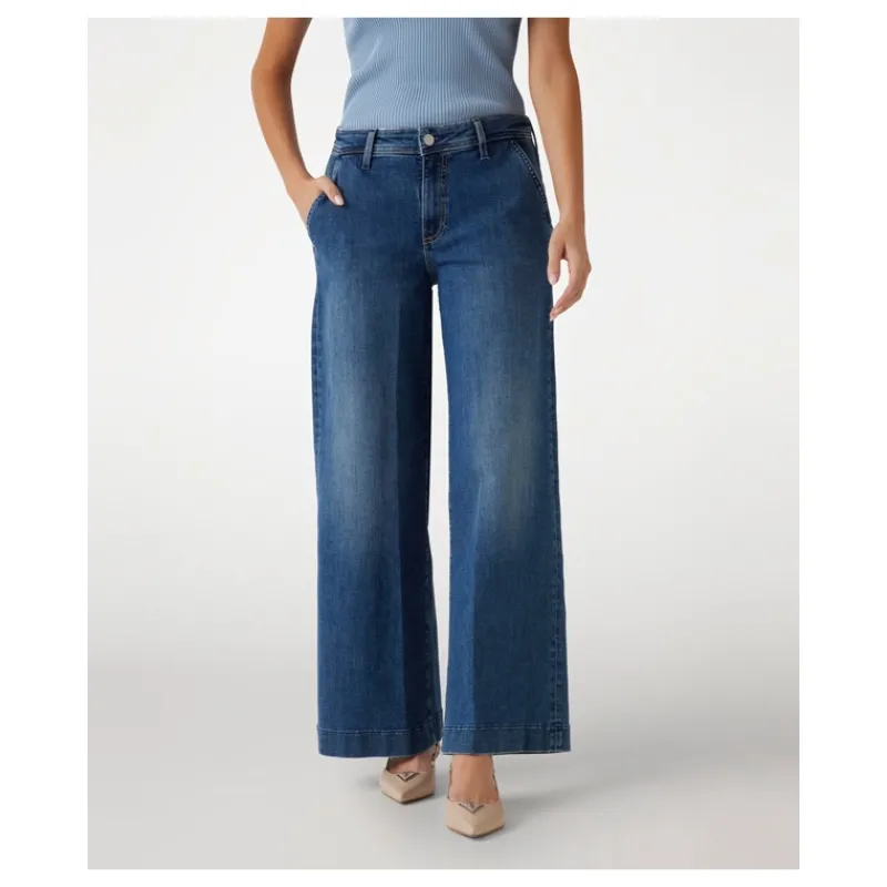 JEANS WIDE LEG ZOYA GUESS- Jeans