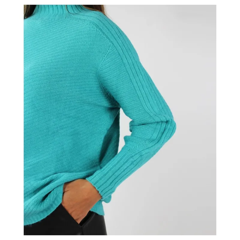 MAGLIA A LUPETTO DIAGONALE HOZONE- Maglieria