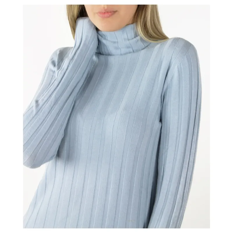 MAGLIA DOLCEVITA A COSTE HOZONE- Maglieria