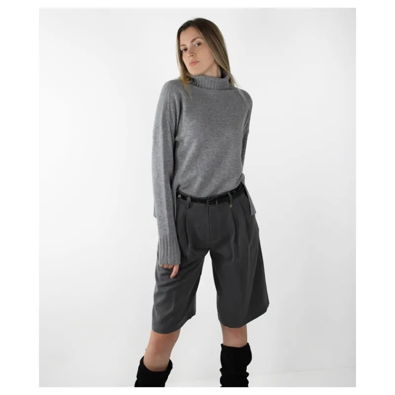 MAGLIA DOLCEVITA IN LANA HOZONE- Maglieria