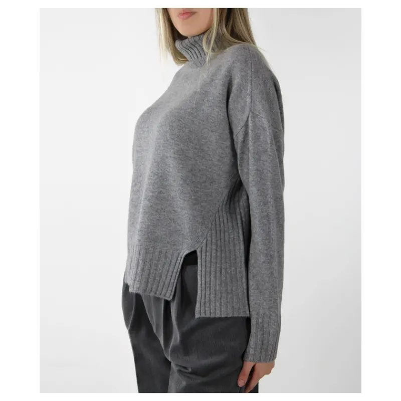 MAGLIA DOLCEVITA IN LANA HOZONE- Maglieria