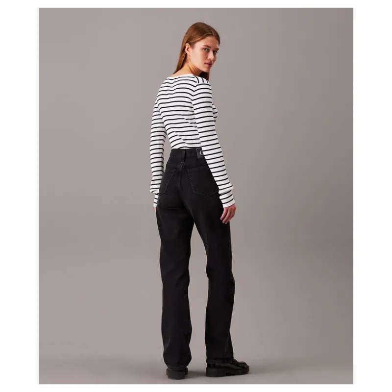 MAGLIA IN LYOCELL A COSTINE CALVIN KLEIN JEANS- Maglieria