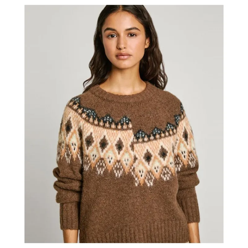 MAGLIA LAVORAZIONE  FAIR ISLE PEPE JEANS- Maglieria
