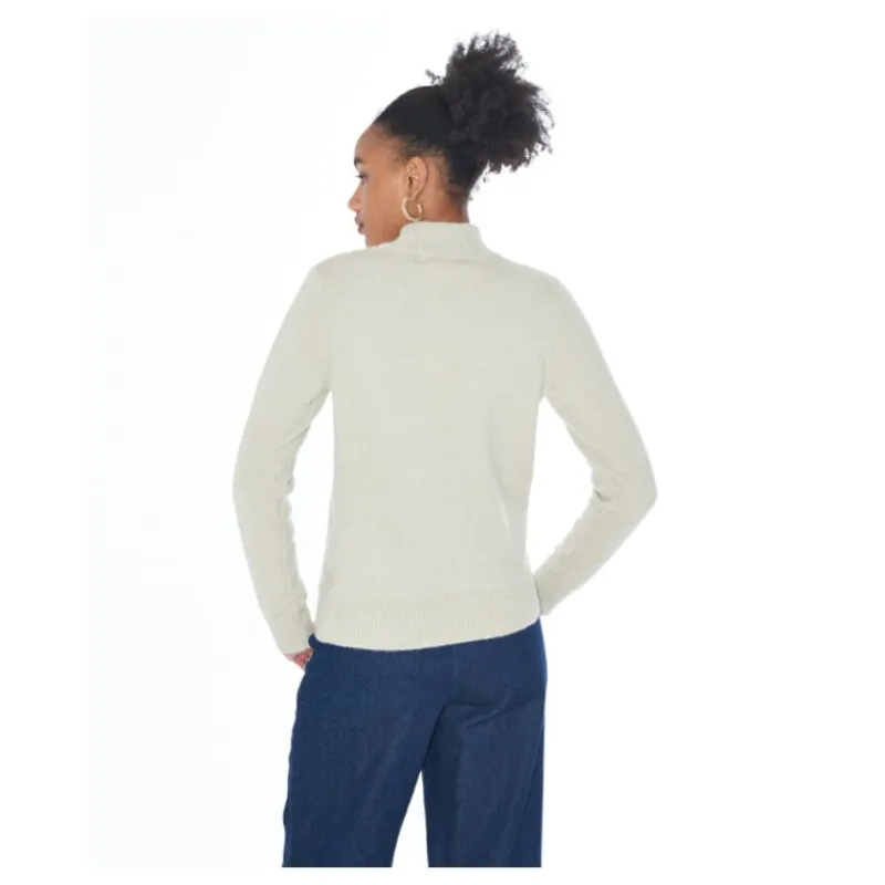 MAGLIA LUPETTO CON PERLE YES°ZEE- Maglieria