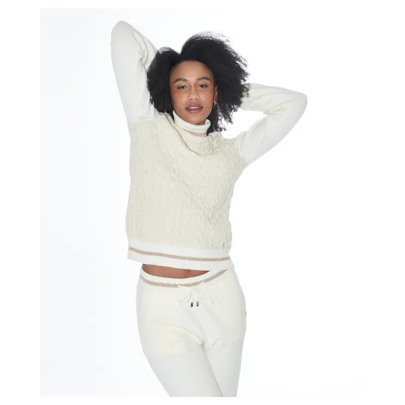 MAGLIA LUREX GIROCOLLO YES°ZEE- Maglieria