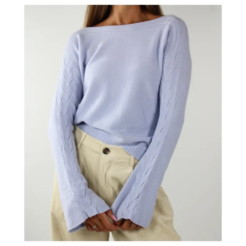 MAGLIA MANICA A TROMBETTA HOZONE- Maglieria