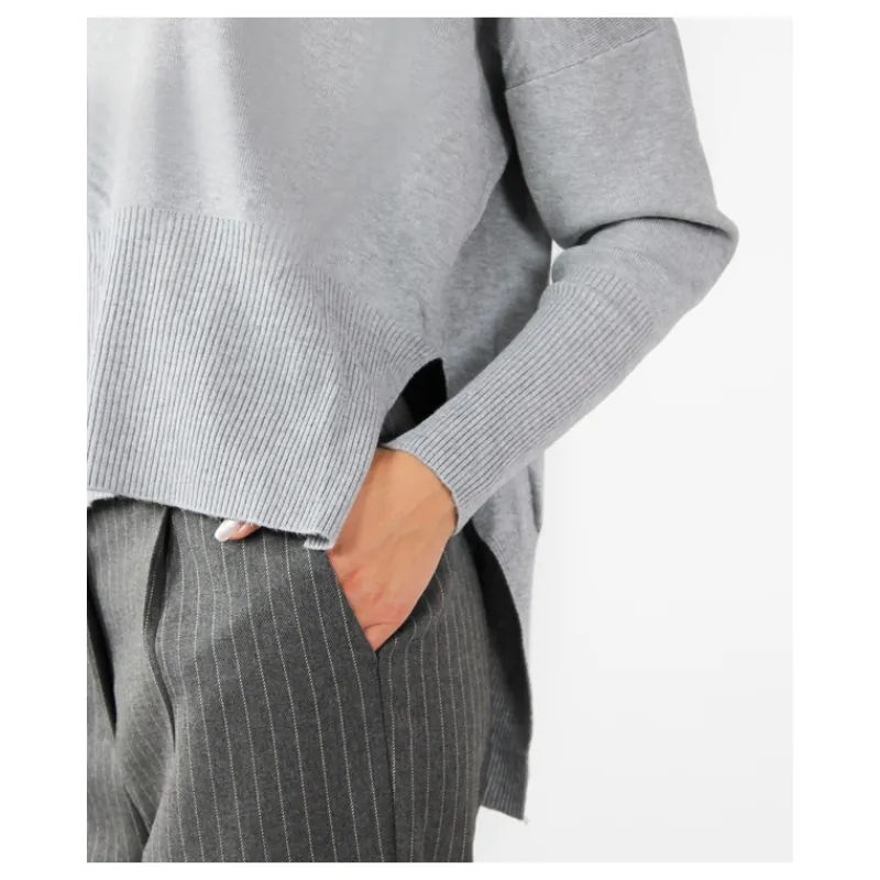 MAGLIA SPACCO LATERALE HOZONE- Maglieria