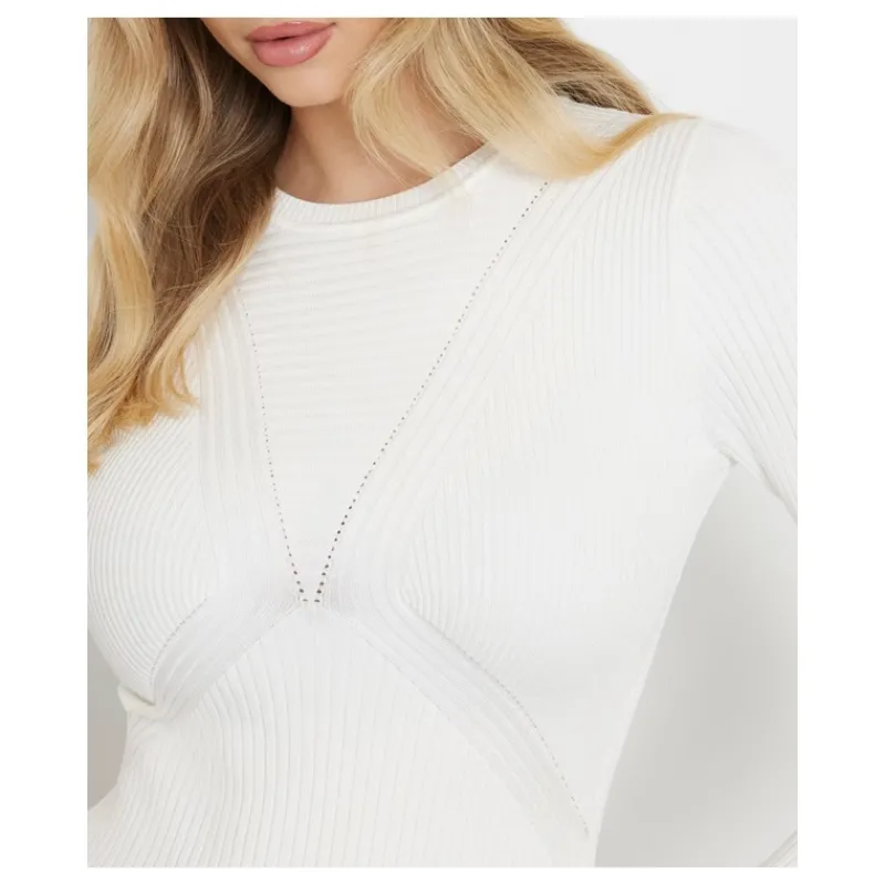 MAGLIONE A COSTINE GUESS- Maglieria