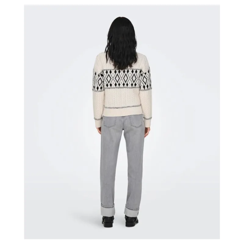 MAGLIONE PARICOLLO STILE NORVEGESE ONLY- Maglieria