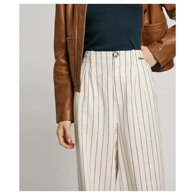 pantalone_a_righe_larghe__2.webp PANTALONE A RIGHE LARGHE PEPE JEANS- Pantaloni