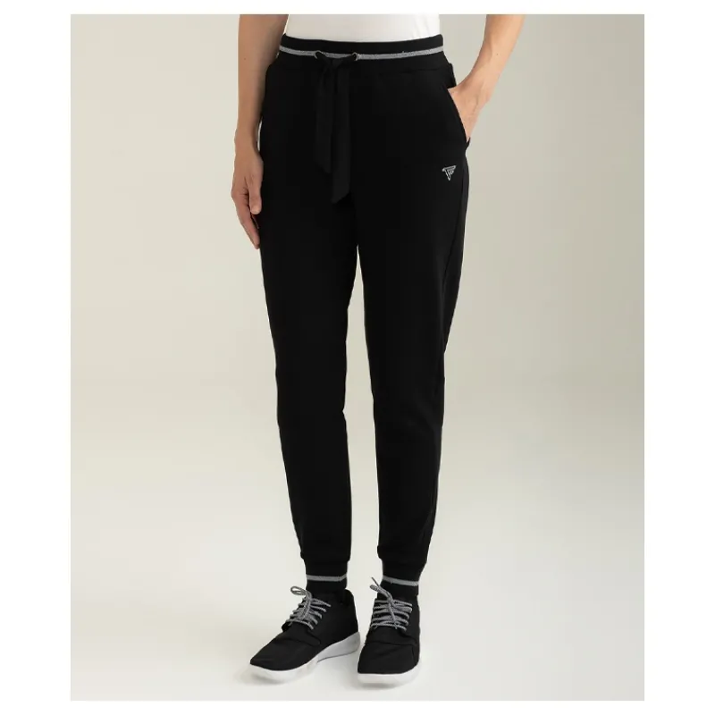PANTALONE FELPA DETTAGLI LUREX FREDMELLO- Pantaloni