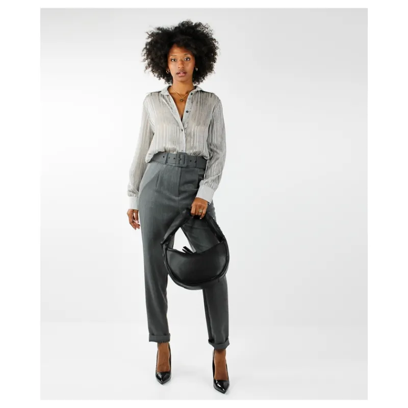 PANTALONE PENCES CINTURA HOZONE- Pantaloni