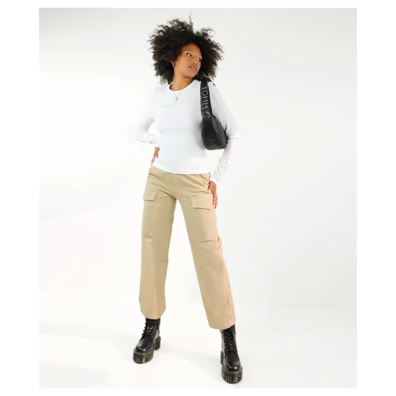 PANTALONE STRAIGHT CON TASCONI HOZONE- Pantaloni