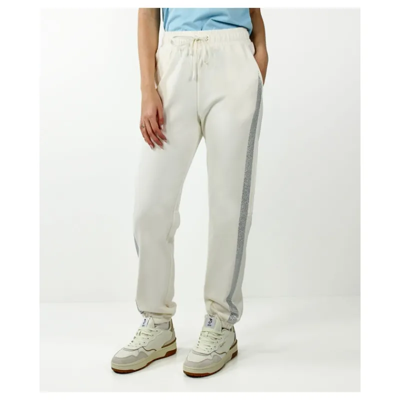 PANTALONE TUTA CON STRASS LIU°JO- Pantaloni