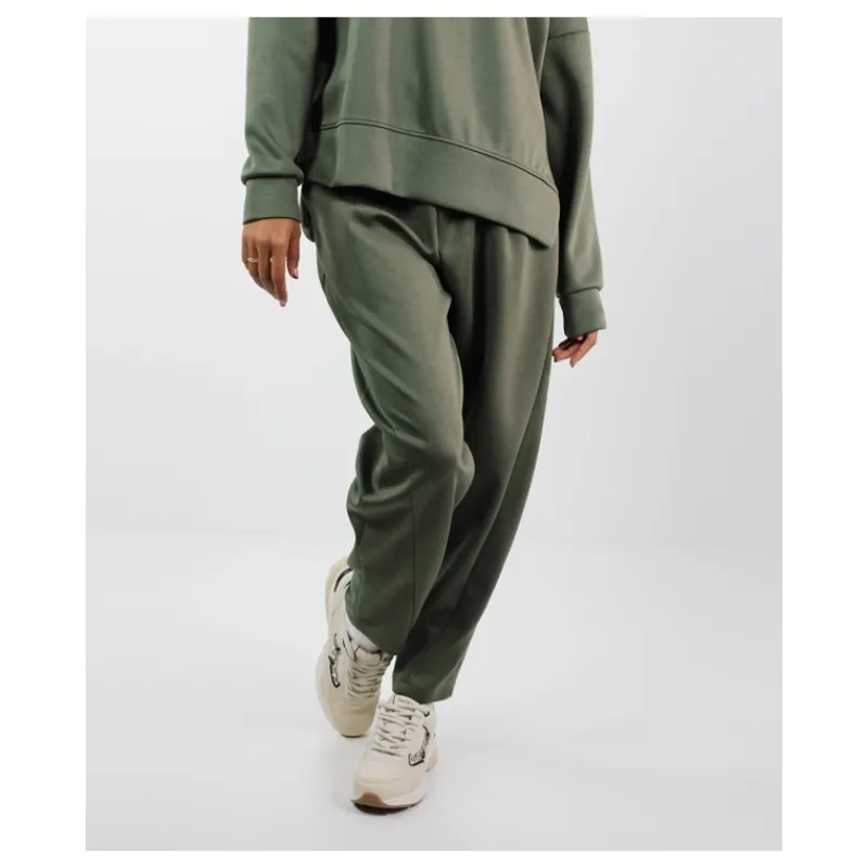 PANTALONI CARROT NEOPRENE HOZONE- Pantaloni