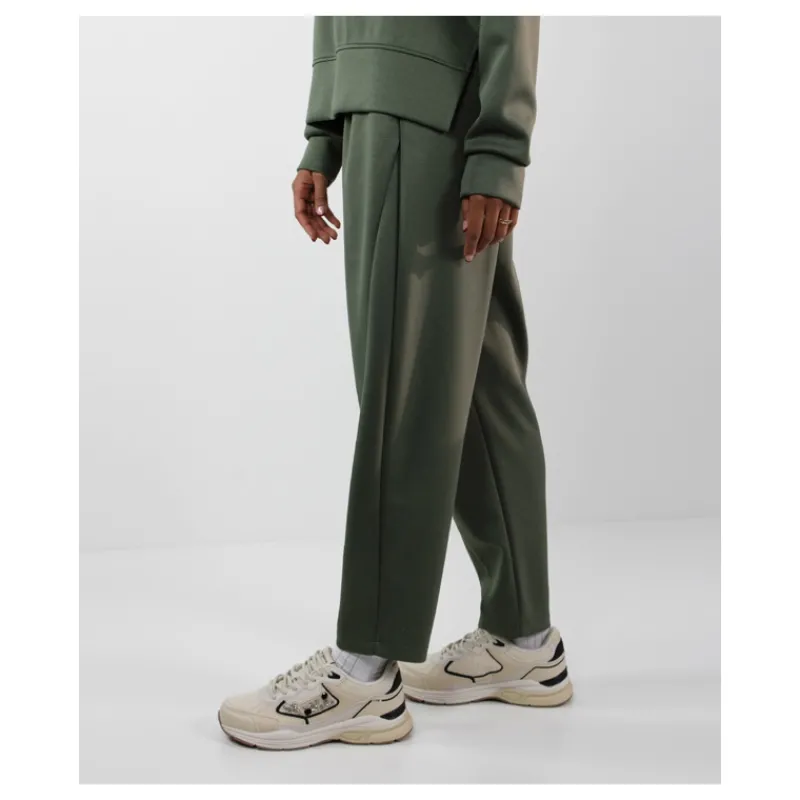 PANTALONI CARROT NEOPRENE HOZONE- Pantaloni