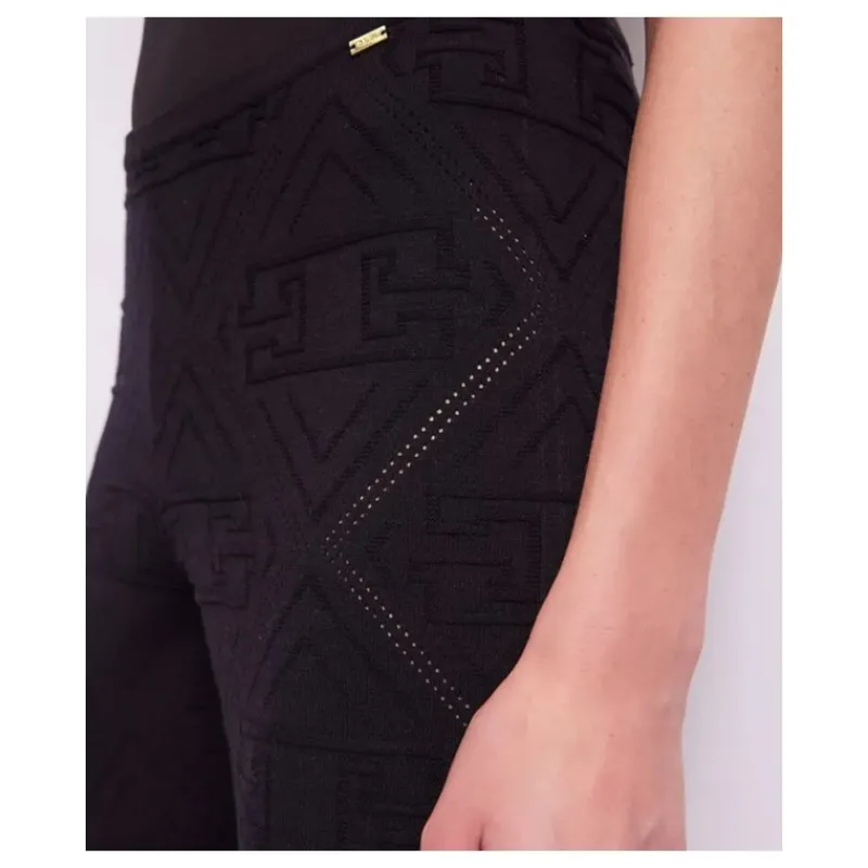 PANTALONI IN MAGLIA JACQUARD GAUDI'- Pantaloni