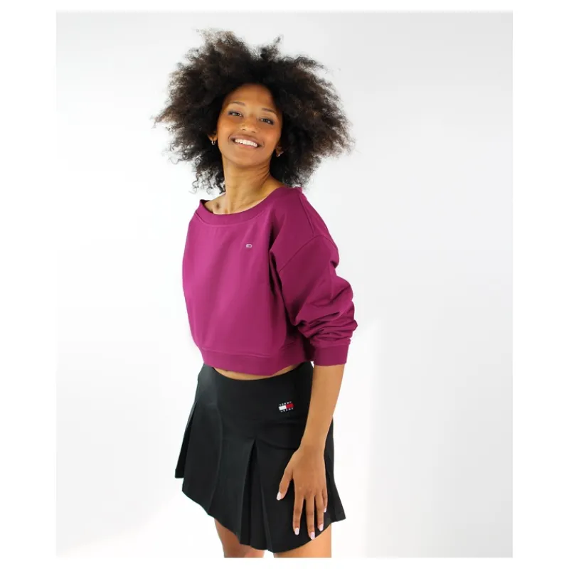 pullover_crop_con_scollo__6.webp PULLOVER CROP CON SCOLLO A BARCA TOMMY JEANS- Maglieria
