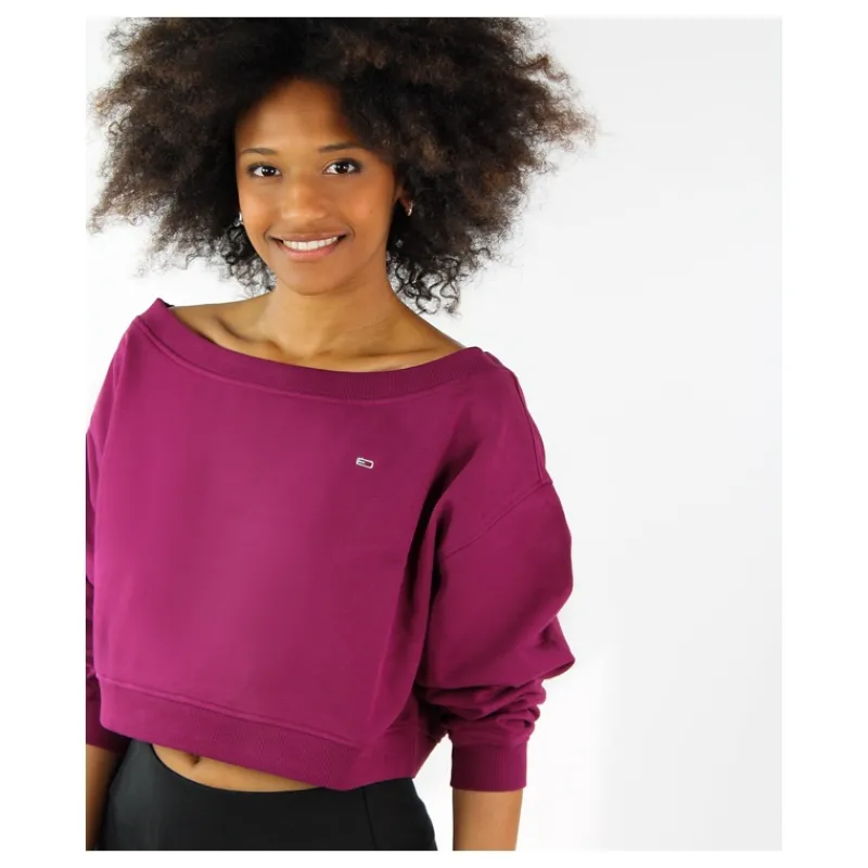 pullover_crop_con_scollo__7.webp PULLOVER CROP CON SCOLLO A BARCA TOMMY JEANS- Maglieria